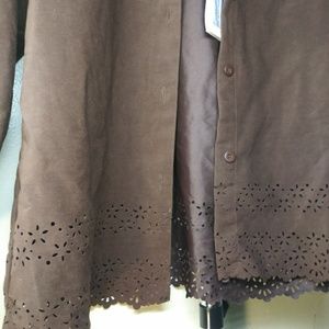 Brown Blouse Long Sleeve by Lemon Grass